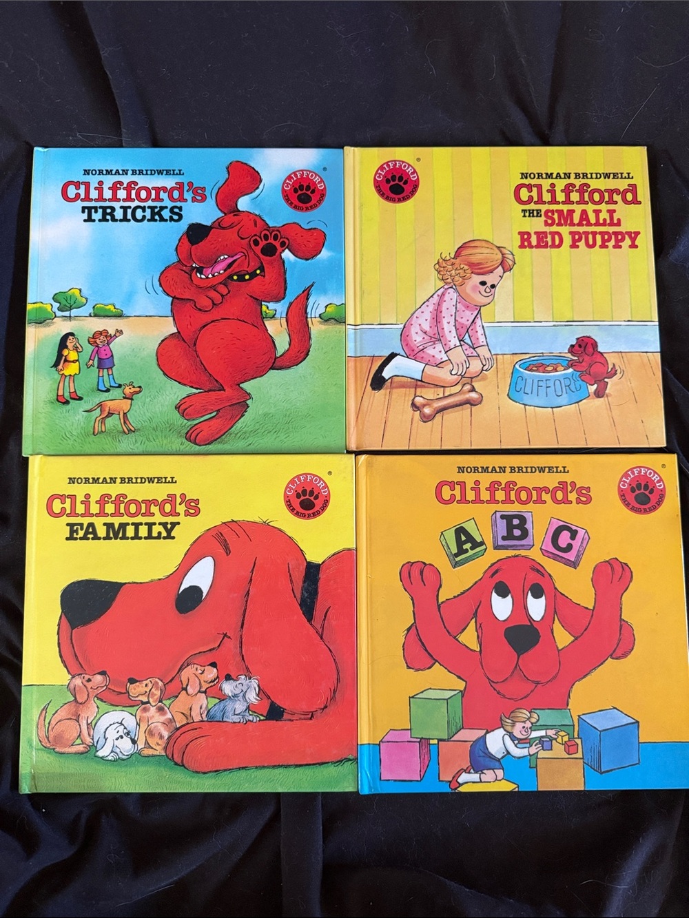 Kids hard cover Book Set - Red